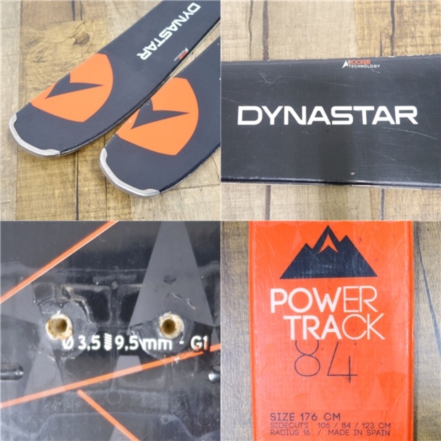ディナスター DYNASTAR POWER TRACK 84 176cm パワートラック84 ディナスター DYNASTAR POWER TRACK 84 176cm パワートラック84