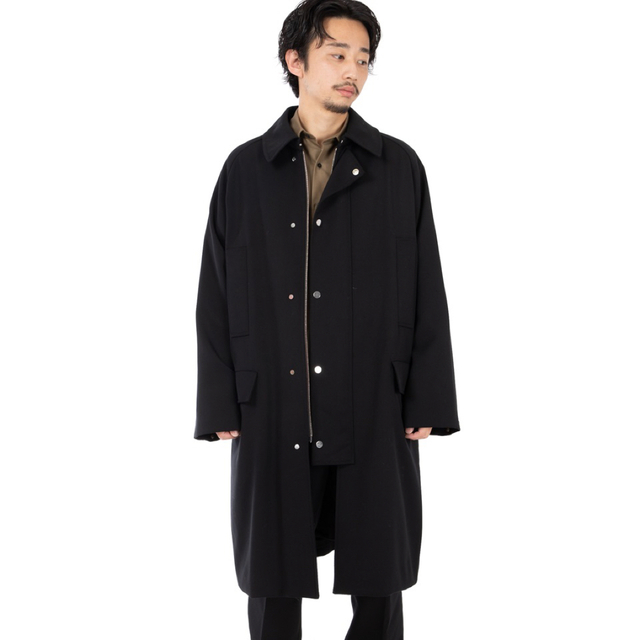 MARKAWEAR(マーカウェア)のmarkaware  WAYFARER COAT   サイズ2 メンズのジャケット/アウター(ステンカラーコート)の商品写真