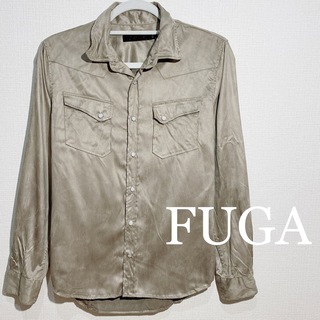 フーガ(FUGA)のFUGA グレー スエード シャツ(シャツ)