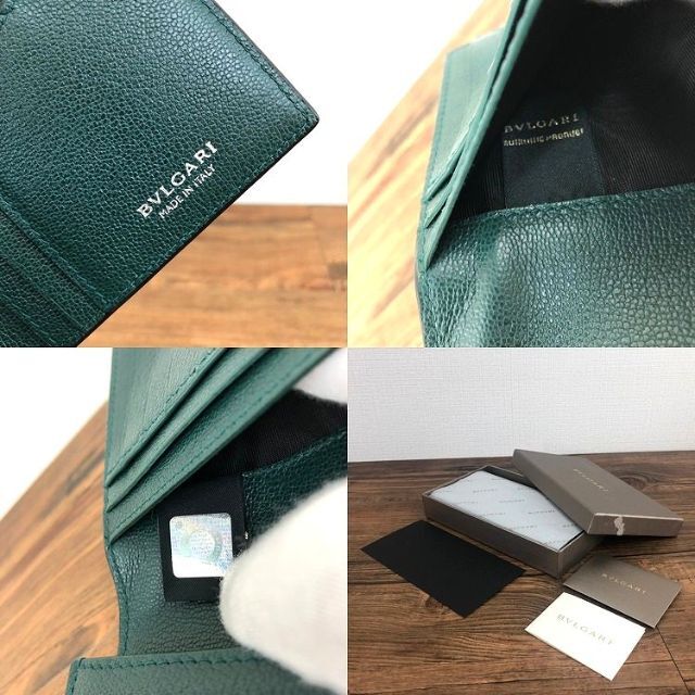 BVLGARI(ブルガリ)の未使用品 BVLGARI 長財布 ブラック レザー 101 メンズのファッション小物(長財布)の商品写真