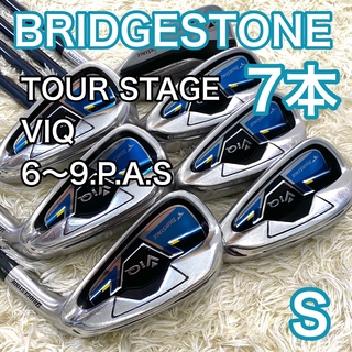 BRIDGESTONE - ブリヂストン ツアーステージ VIQ アイアン 7本 ゴルフクラブ 右利き