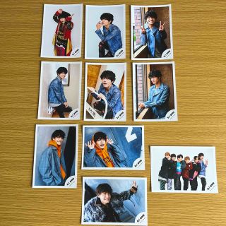 ジャニーズジュニア(ジャニーズJr.)の佐野晶哉　公式写真　10枚セット(アイドルグッズ)