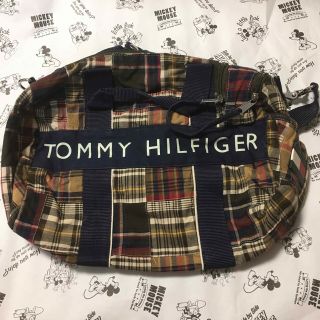 トミーヒルフィガー(TOMMY HILFIGER)のTOMMY HILFIGER ショルダーバッグ パッチワーク(ボストンバッグ)