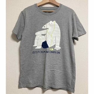 グラニフ(Design Tshirts Store graniph)のgraniph Tシャツ 白熊 Ｍサイズ(Tシャツ/カットソー(半袖/袖なし))