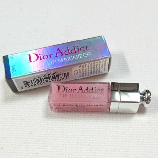 ディオール(Dior)のdior アディクト リップ マキシマイザー 001 ピンク サンプル(リップグロス)