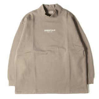 フィアオブゴッド(FEAR OF GOD)のFEAR OF GOD フィアオブゴッド スウェット FOG ESSENTIALS エッセンシャルズ オーバーサイズ モックネック スウェットシャツ Relaxed Mockneck 22SS トープ(Desert Taupe) M トップス トレーナー【メンズ】(スウェット)