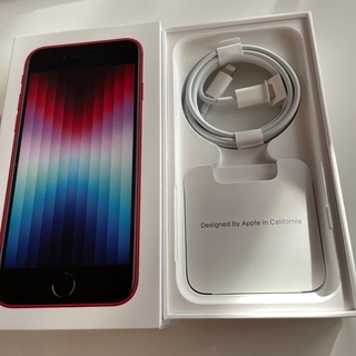 アイフォーン(iPhone)のiPhone SE RED 64GB(スマートフォン本体)