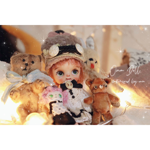 Takara Tomy(タカラトミー)のカスタムプチブライス　プチブライス　ブライス　カスタムブライス ハンドメイドのぬいぐるみ/人形(人形)の商品写真