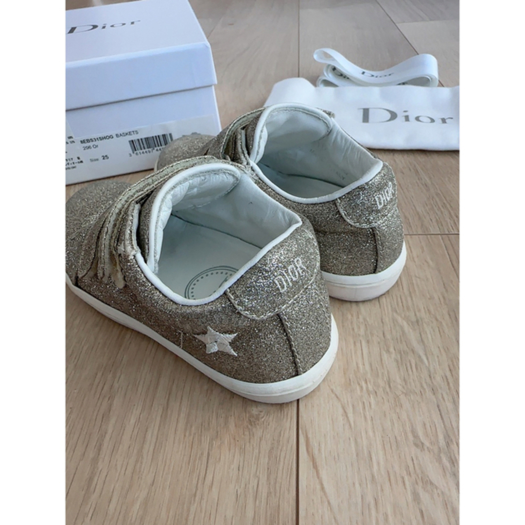 baby dior スニーカー 15cm baby Dior - Dior キッズ スニーカーの通販 by mom's shop