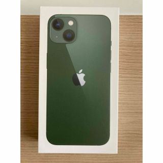 アイフォーン(iPhone)のiPhone 13 128GB グリーン SIMフリー(スマートフォン本体)