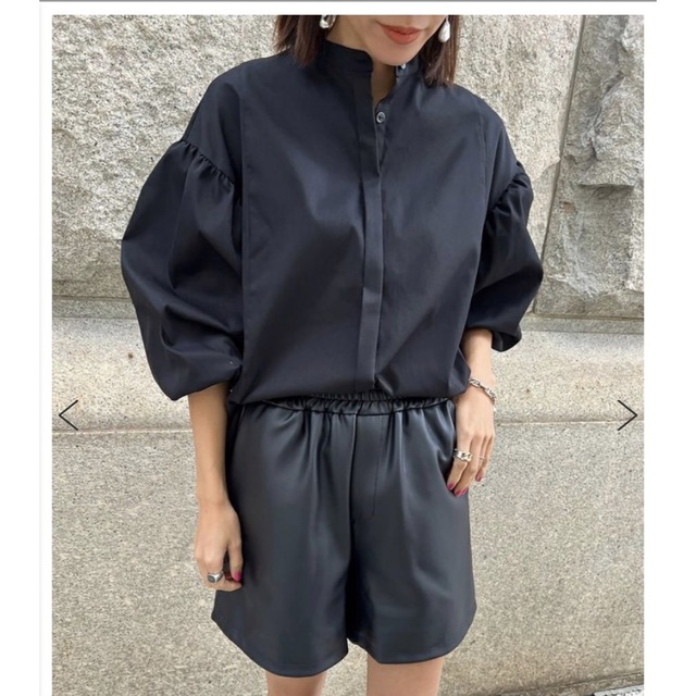 bow.a ラウンドバルーンブラウス ボウエー BLOUSE BALLOON