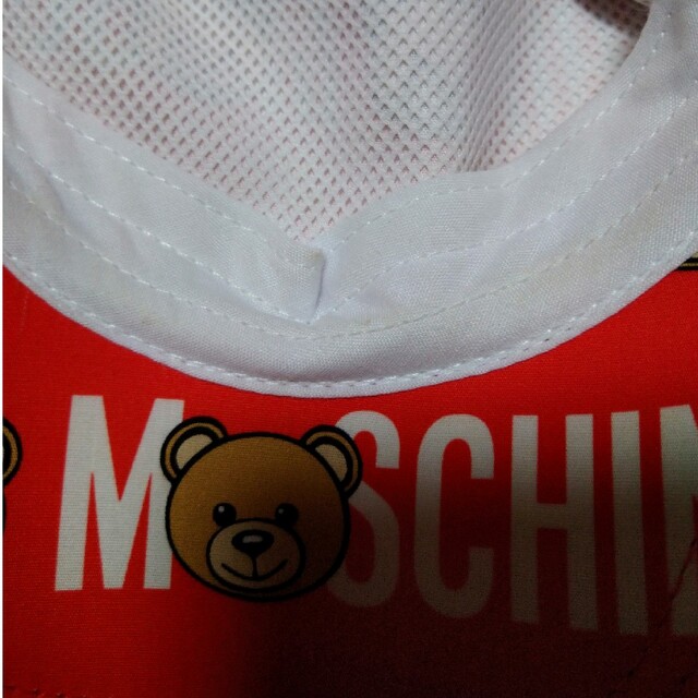 MOSCHINO(モスキーノ)の確実正規品！MOSCHINO キッズキャップ♡ 54cm  比較的綺麗なお品です キッズ/ベビー/マタニティのこども用ファッション小物(帽子)の商品写真