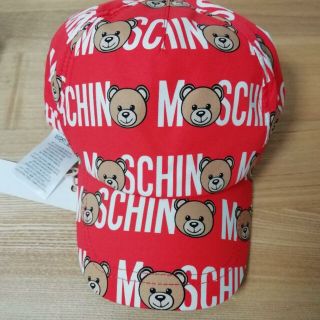 モスキーノ(MOSCHINO)の確実正規品！MOSCHINO キッズキャップ♡ 54cm  比較的綺麗なお品です(帽子)