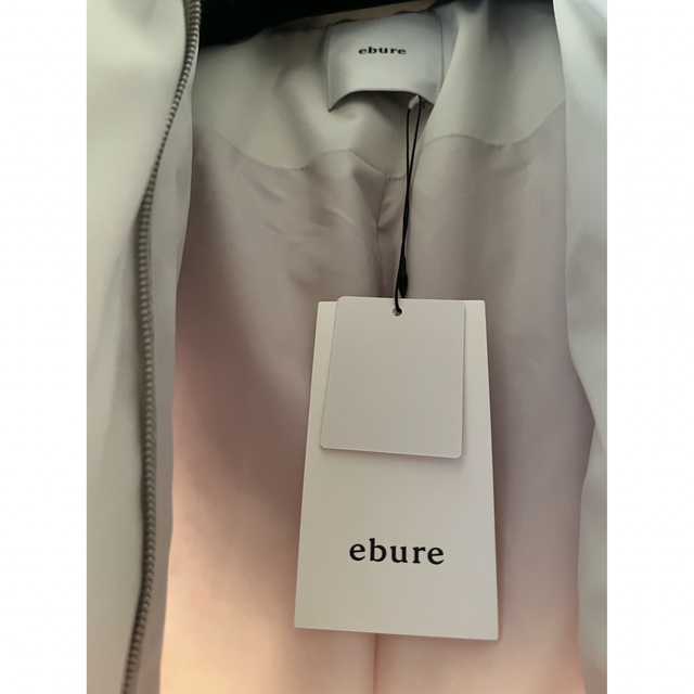 ebure(エブール)のエブール　ebure ナイロンダウン フーデットステンカラーコート ロンハーマン レディースのジャケット/アウター(ダウンコート)の商品写真
