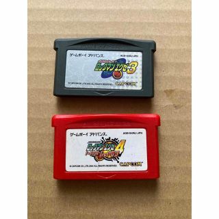 GBA ロックマンエグゼ3 ロックマンエグゼ4 トーナメント レッドサン (携帯用ゲームソフト)