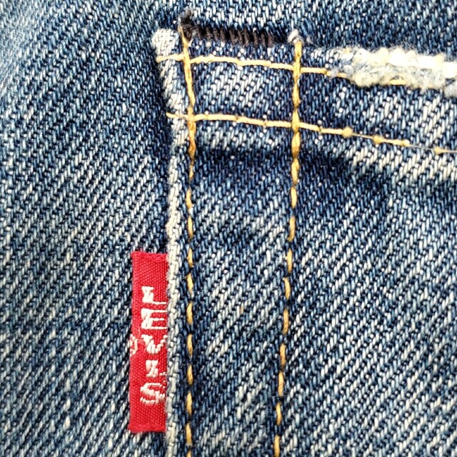 パッチワークカスタム◆Levi's 66501◆W32日本製ビンテージ復刻536