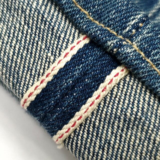 パッチワークカスタム◆Levi's 66501◆W32日本製ビンテージ復刻536