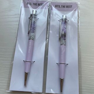 ボウダンショウネンダン(防弾少年団(BTS))の【新品】BTS BALLPOINT PEN PURPLE ボールペン(アイドルグッズ)