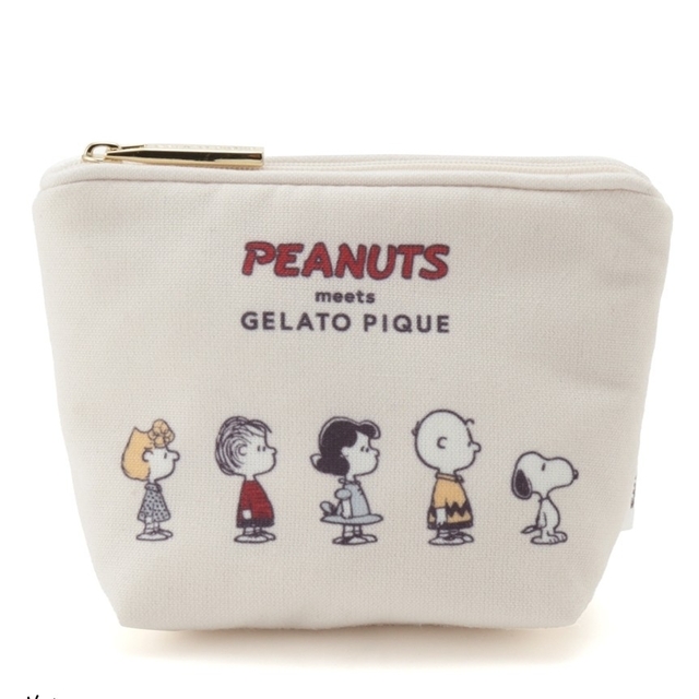 gelato pique(ジェラートピケ)のジェラートピケ　ティッシュポーチ　スヌーピー エンタメ/ホビーのコレクション(その他)の商品写真