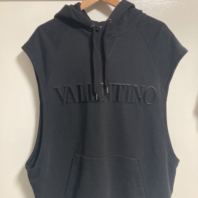 VALENTINO ノースリーブ パーカー スウェット