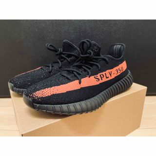 イージー(YEEZY（adidas）)のYeezy boost 350V2 core black red 28cm(スニーカー)