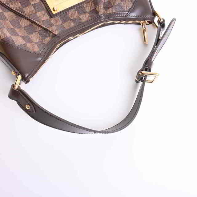 【中古】 LOUIS VUITTON ルイヴィトン ダミエ テムズPM ショルダーバッグ ブラウン PVC by