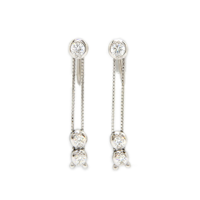 ランキングや新製品 ダイヤ 0.50/0.51ct トリロジー K18WG 田崎 タサキ