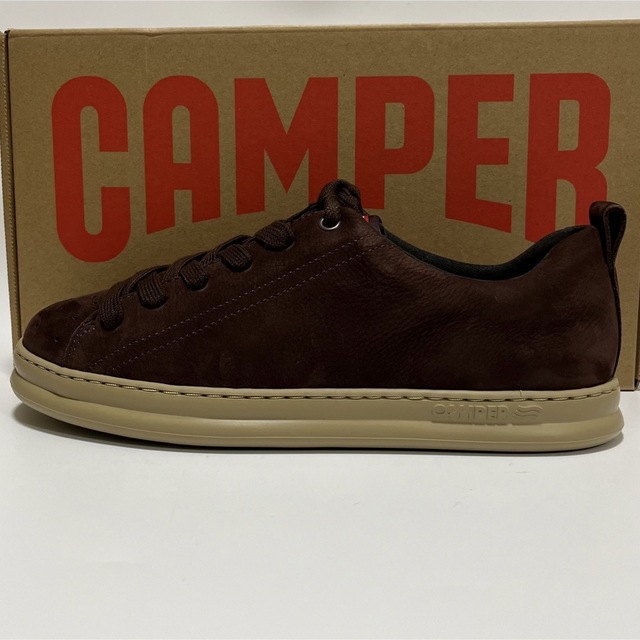 CAMPER(カンペール)の新品 Camper カンペール Runner レザースニーカー ブラウン メンズの靴/シューズ(スニーカー)の商品写真