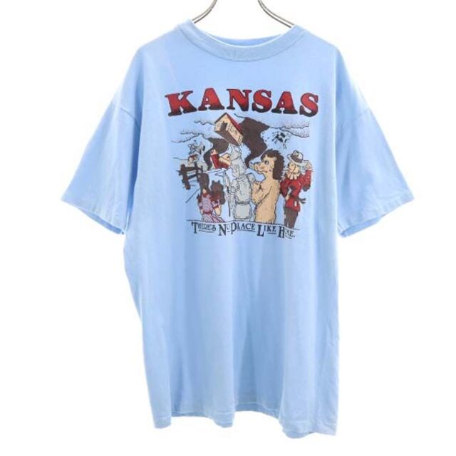 Hanes - 【中古】 ヘインズ 80s USA製 青タグ オズの魔法使い KANSAS