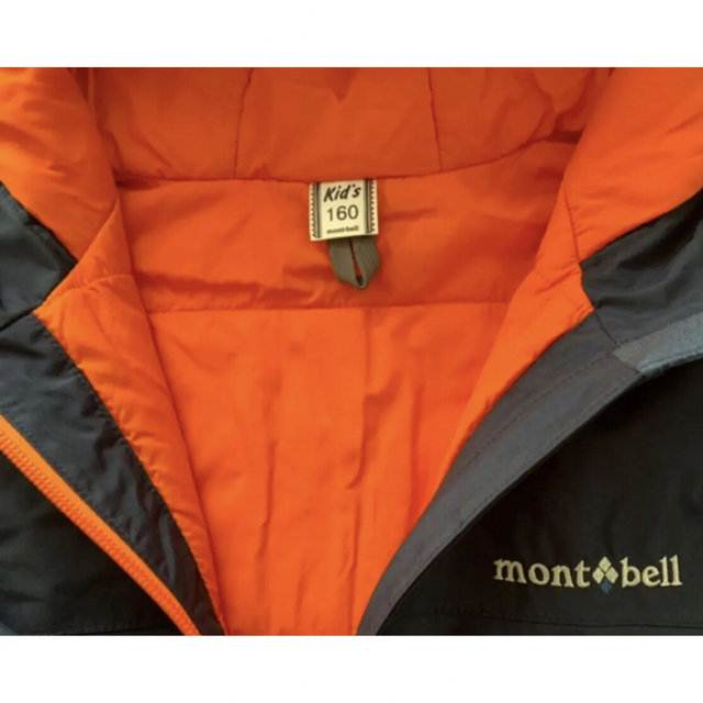 mont bell(モンベル)のモンベル　パウダーステップジャケット　160 キッズ/ベビー/マタニティのキッズ服男の子用(90cm~)(ジャケット/上着)の商品写真
