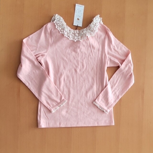 Souris(スーリー)のsouris 140 新品　カットソー キッズ/ベビー/マタニティのキッズ服女の子用(90cm~)(その他)の商品写真