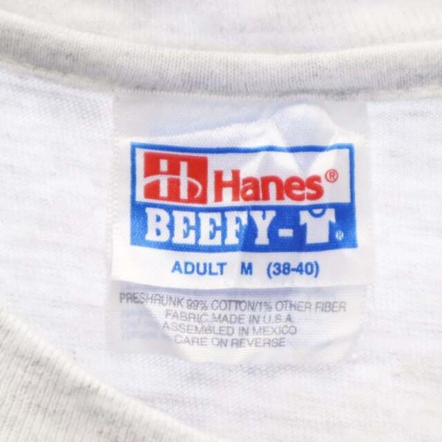 Hanes - 【中古】 ヘインズ 90s オールド ポケT 半袖 Tシャツ M グレー ...
