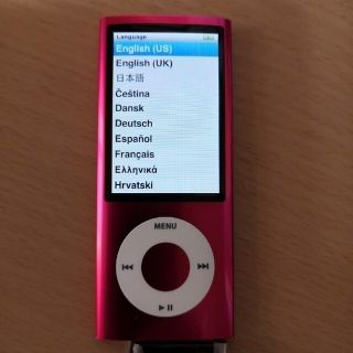 アイポッド(iPod)のiPod nano 第5世代 8GB(ポータブルプレーヤー)