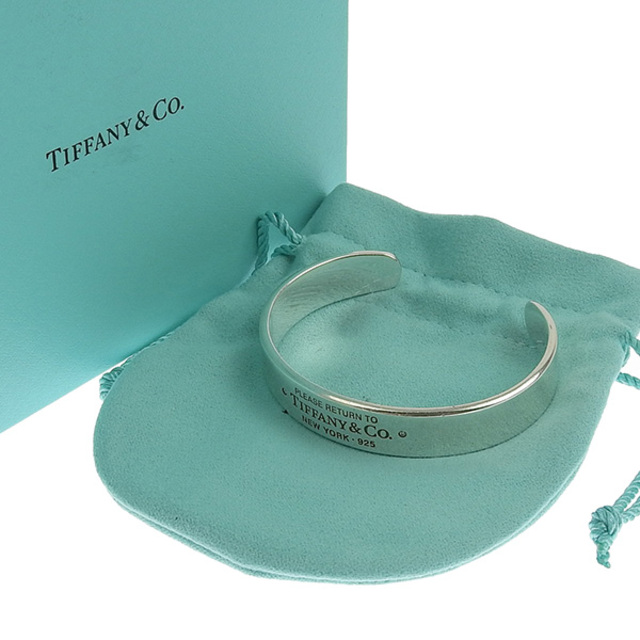 【Tiffany&co】正規品　ティファニー　バングル  925 ギャランティ付