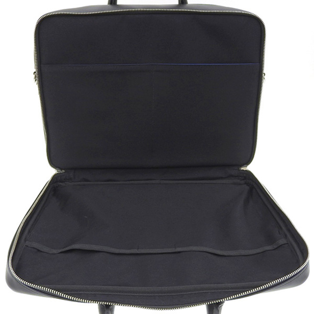 【中古】 PAUL SMITH ポールスミス レザー 2WAY ビジネスバッグ ブリーフケース ブラック gy