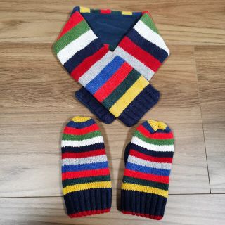 ベビーギャップ(babyGAP)のベビーギャップ　手袋　マフラー　セット(マフラー/ストール)