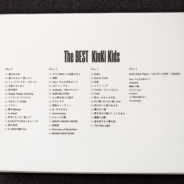 KinKi Kids　ベストアルバム　The BEST　初回盤　Blu-ray 6