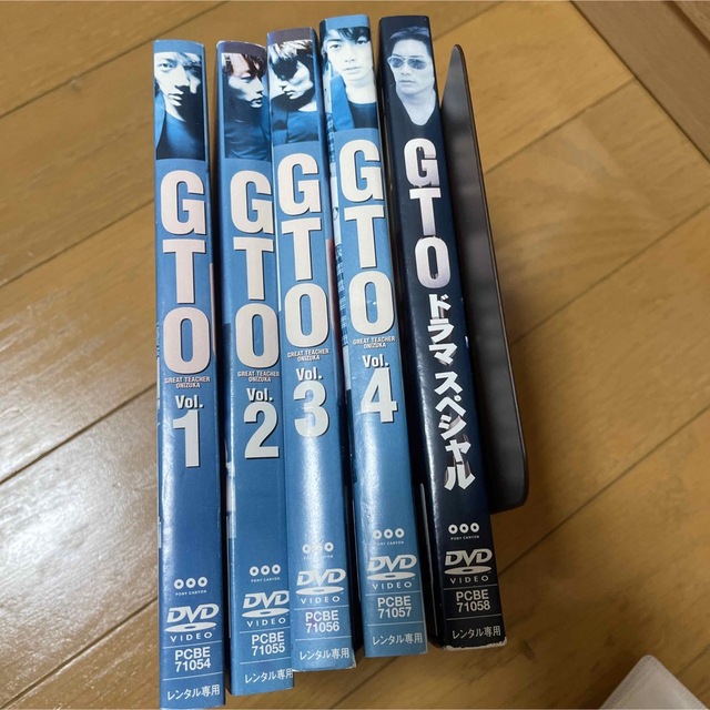 ドラマ GTO レンタル落ちDVD全4巻＋SPの通販 by お孫ちゃんshop｜ラクマ