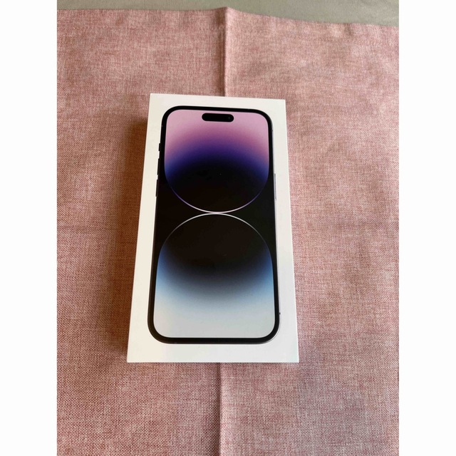 新品未使用！iPhone14 Pro 128GB ディープパープル - スマートフォン本体