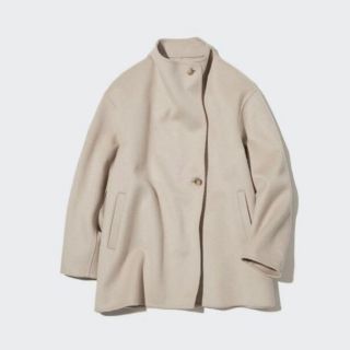 ユニクロ(UNIQLO)のユニクロ　ダブルフェイスショートコート(その他)