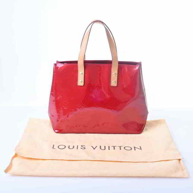 LOUIS VUITTON ルイヴィトン ヴェルニ リードPM ハンドバッグ レッド パテント by