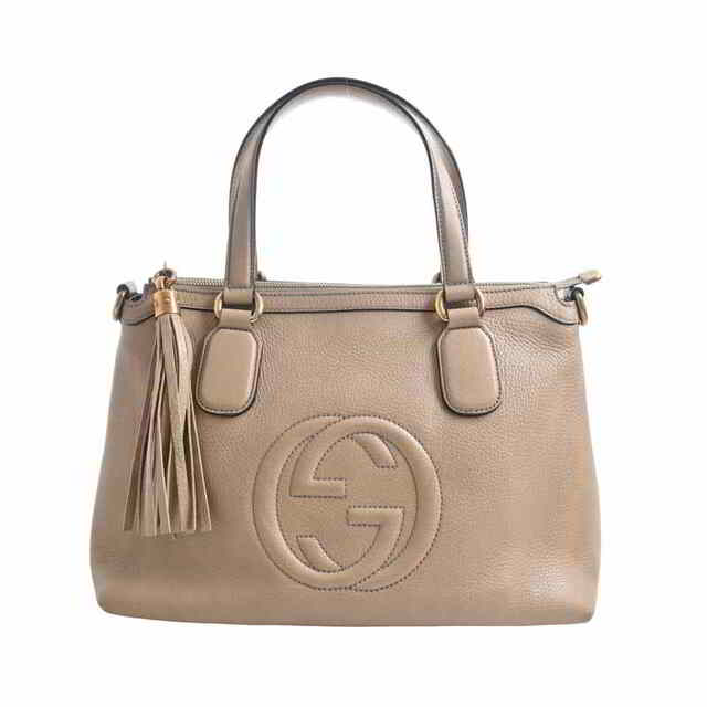 超美品 - Gucci by ベージュ ショルダーバッグ 2WAY レザー インター