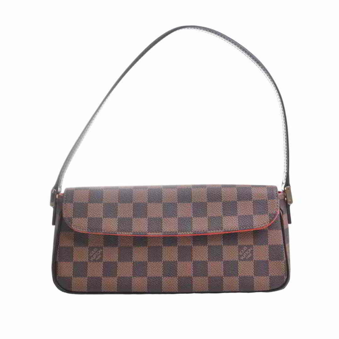 LOUIS VUITTON -  【中古】 LOUIS VUITTON ルイヴィトン ダミエ レコレーター ワンショルダーバッグ ブラウン PVC by
