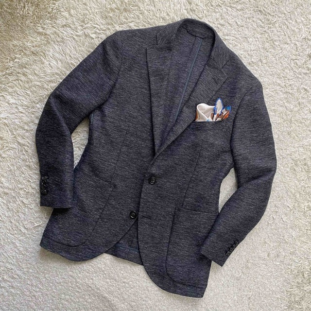 THE SUIT COMPANY(スーツカンパニー)のSUIT COMPANY  S位　使用感の少ない美品！ウォッシャブル　テーラード メンズのジャケット/アウター(テーラードジャケット)の商品写真