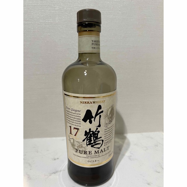 竹鶴17年　700ml   空ボトル　残量有り