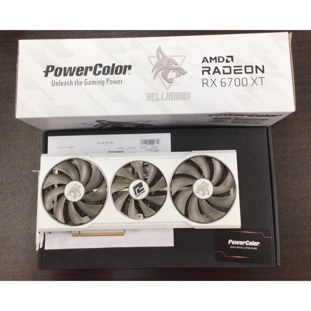 rx6700xtPowerColor Hellhound Spectral White