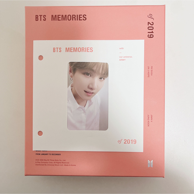 BTS memories 2019 BluRay ユンギ