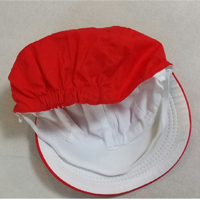 赤白帽 キッズ/ベビー/マタニティのこども用ファッション小物(帽子)の商品写真
