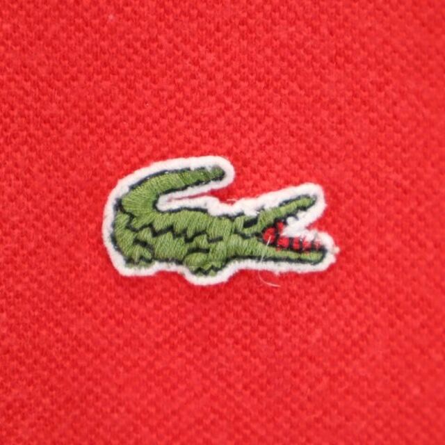 《超希少》LACOSTE☆ラコステ☆バックロゴ刺繍☆ワニロゴ☆レアカラー☆M☆黒