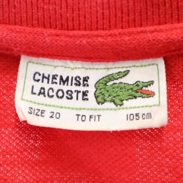 LACOSTE - ラコステ CHEMISE LACOSTE シュミーズラコステ ロゴ刺繍